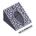 Drainage Slope – Sewers 3D-printet terræn (SWR_043)