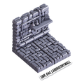 Laboratory Wall – Sewers 3D-printet terræn (SWR_044)