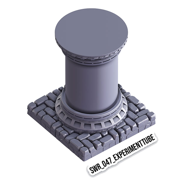 Experiment Tube – Sewers 3D-printet terræn (SWR_047)