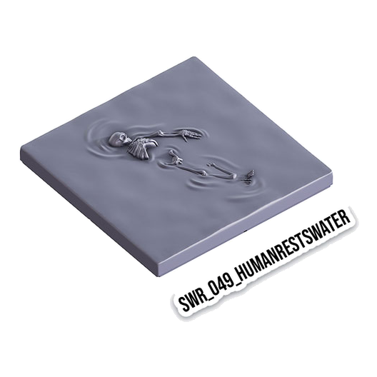 Human Rests Water – Sewers 3D-printet terræn (SWR_049)