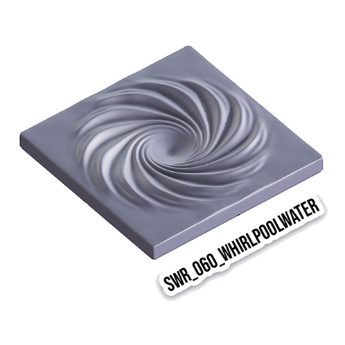 Whirlpool Water – Sewers 3D-printet terræn (SWR_060)