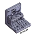 Desk – Medieval Town 3D-printet terræn (TWN_011)
