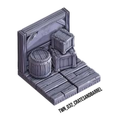 Crates And Barrel – Medieval Town 3D-printet terræn (TWN_032)