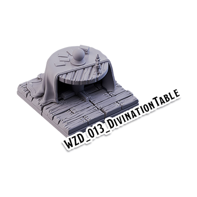 Divination Table – Wizard's Home 3D-printet terræn (WZD_013)