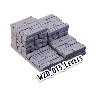 Levels – Wizard's Home 3D-printet terræn (WZD_015)