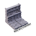Study Unit – Wizard's Home 3D-printet terræn (WZD_024)