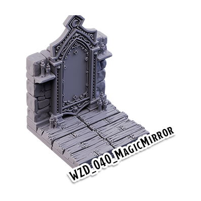 Magic Mirror – Wizard's Home 3D-printet terræn (WZD_040)