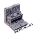 Spell Table – Wizard's Home 3D-printet terræn (WZD_041)