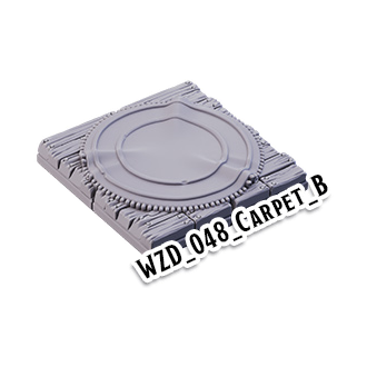 Carpet B – Wizard's Home 3D-printet terræn (WZD_048)
