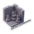 Cauldron Corner – Wizard's Home 3D-printet terræn (WZD_058)