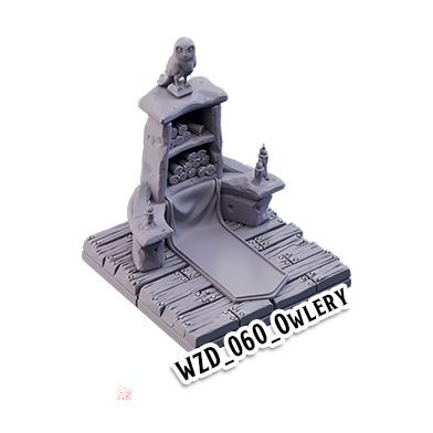 Owlery – Wizard's Home 3D-printet terræn (WZD_060)